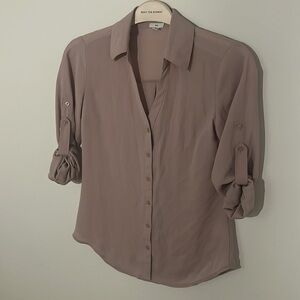 Express Purple Portofino Top